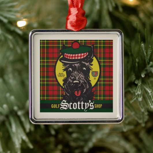 Scotty's Golf Shop Metalen Ornament (Boom)