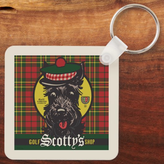 Scotty's Golf Shop Sleutelhanger (Achterkant)