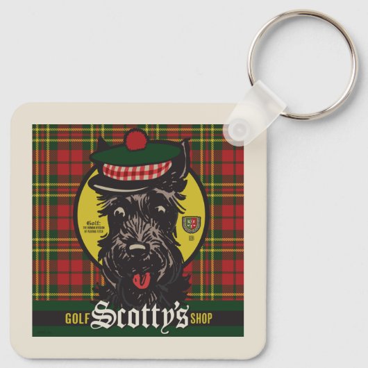 Scotty's Golf Shop Sleutelhanger (Achterkant)