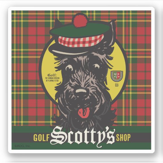 Scotty's Golf Shop Sticker (Voorkant)