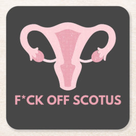 SCOTUS Abortus Ban Protest Kartonnen Onderzetters