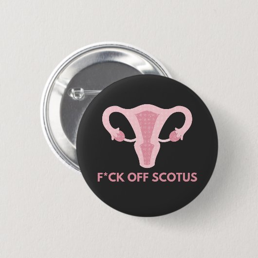 SCOTUS Abortus Ban Protest Ronde Button 5,7 Cm (Voorkant /achterkant)