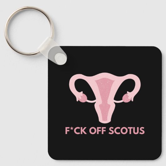 SCOTUS Abortus Ban Protest Sleutelhanger (Voorkant)