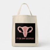 SCOTUS Abortus Ban Protest Tote Bag (Achterkant)