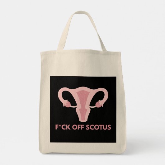 SCOTUS Abortus Ban Protest Tote Bag (Achterkant)