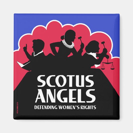 SCOTUS Angels - geweldloze (Pistool-vrije) Uitgave Magneet (Voorkant)