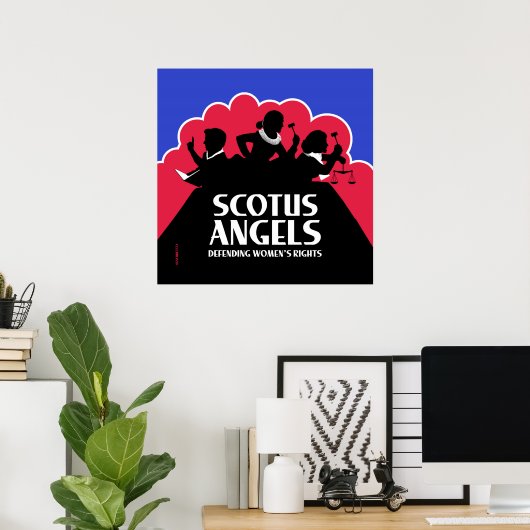 SCOTUS Angels - geweldloze (Pistool-vrije) Uitgave Poster (Thuiskantoor)