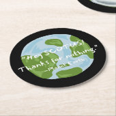 SCOTUS-Bedankt voor niets Ronde Kartonnen Onderzetter (Gebogen)