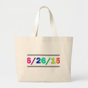 SCOTUS-datum Grote Tote Bag