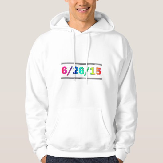 SCOTUS-datum Hoodie (Voorkant)