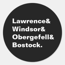 SCOTUS Gelijkheid Hoesjes Sticker