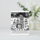 Scouperen met airconditioners briefkaart (Staand voorkant)