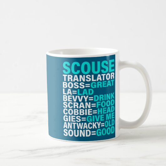 Scouse Accent Translator Funny Liverol  Koffiemok (Rechts)