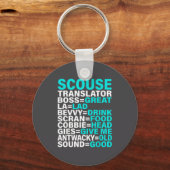 Scouse Accent Translator Funny Liverol  Sleutelhanger (Voorkant)