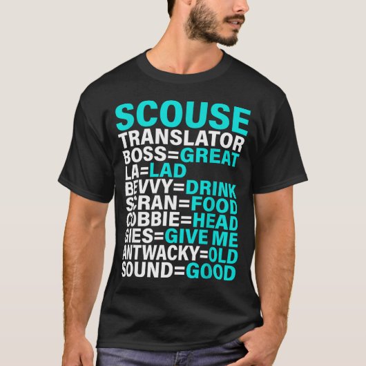 Scouse Accent Translator Funny Liverol  T-shirt (Voorkant)