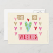 Scouse Kaart van Valentijn (Voorkant / Achterkant)