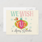 Scouse kerstkaart feestdagenkaart (Voorkant / Achterkant)