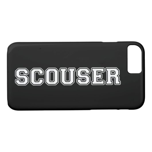 Scouser Case-Mate iPhone Case (Achterkant (Horizontaal))