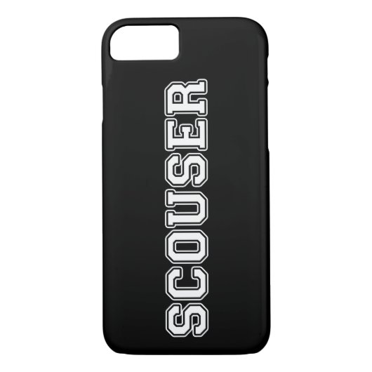 Scouser Case-Mate iPhone Case (Achterkant)