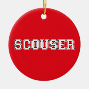 Scouser Keramisch Ornament