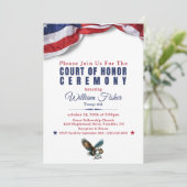 Scout Achievement Ceremony Invitation Kaart (Staand voorkant)