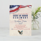 Scout Achievement Ceremony Invitation Kaart (Staand voorkant)