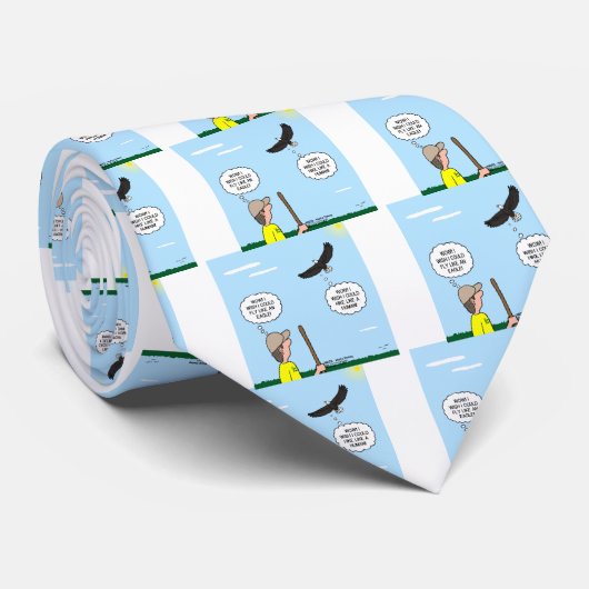 Scout and Eagle Thoughts Stropdas (Opgerold)