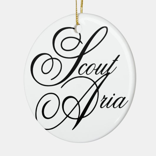 Scout Aria Keramisch Ornament (Links)