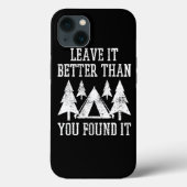 Scout Camp Camping Hiking Tent Case-Mate iPhone Case (Achterkant)