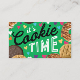 Scout Cookie Visitekaartjes voor meisjes