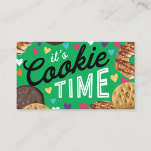Scout Cookie Visitekaartjes voor meisjes