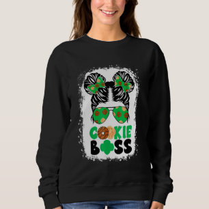 Scout Cookies Boss Messy Bun Cookies Mom Meisjes K Trui