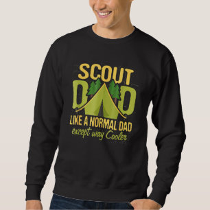 Scout Dad Cub Leader Boy Camping Scouop Troop Trui