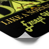 Scout Dad Leader Camping Scouting voor mannen Vade Poster (Hoek)