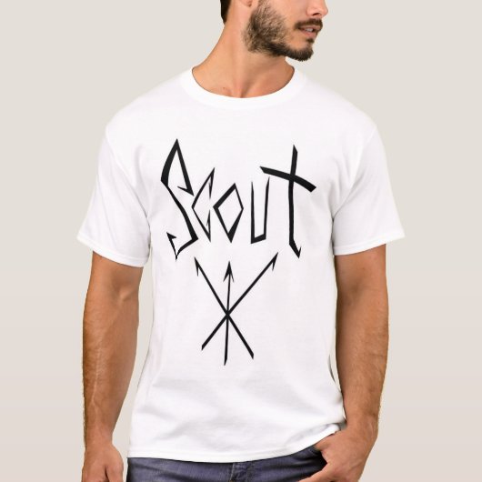 scout de band aan shirt (Voorkant)