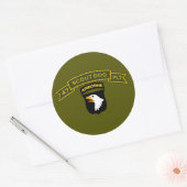 Scout Dog Platoons Ronde Sticker (Envelop)