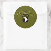 Scout Dog Platoons Ronde Sticker (Tas)