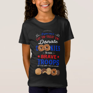 Scout Donate Cookies aan het Shirt van de troepen