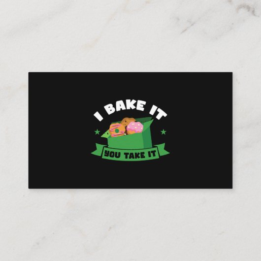 Scout en Cookie Seller Scouting Cookie 4 Visitekaartje (Achterkant)