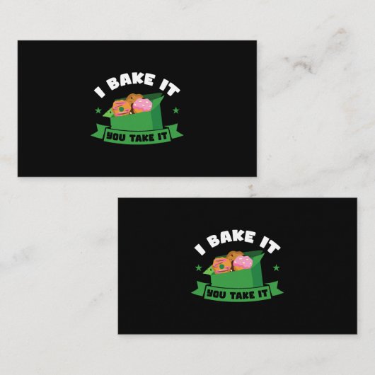 Scout en Cookie Seller Scouting Cookie 4 Visitekaartje (Voorkant / Achterkant)