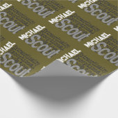 Scout Extraordinaire CUSTOM Cadeaupapier (Hoek)