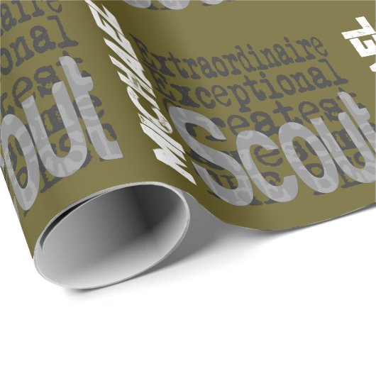 Scout Extraordinaire CUSTOM Cadeaupapier (Rol Hoek)