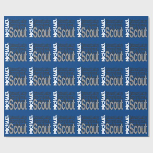 Scout Extraordinaire CUSTOM Cadeaupapier (Vlak)