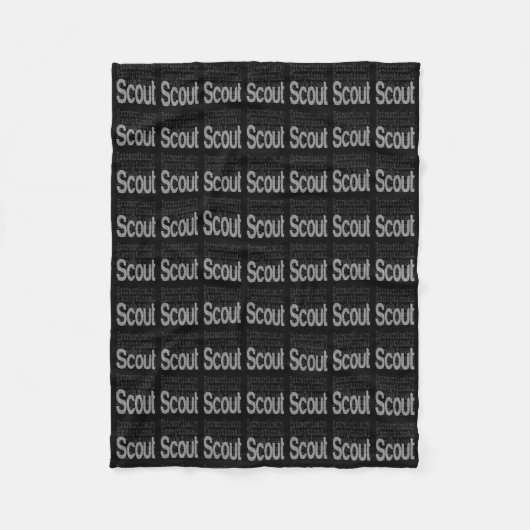 Scout Extraordinaire Fleece Deken (Voorkant)