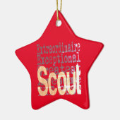 Scout Extraordinaire Keramisch Ornament (Links)