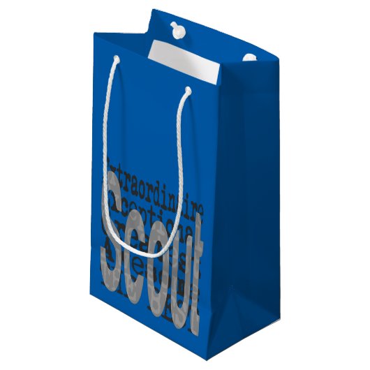 Scout Extraordinaire Klein Cadeauzakje (Voorkant Gekanteld)