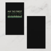 Scout Forest Joke Hiking and Camping Humor Visitekaartje (Voorkant / Achterkant)