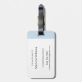 Scout & Gumboot Kinder Bagagelabel (Achterkant verticaal)