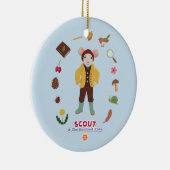 Scout & Gumboot Kinder Keramisch Ornament (Rechts)