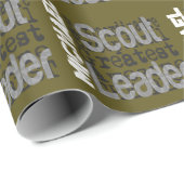 Scout Leader Extraordinaire CUSTOM Cadeaupapier (Rol Hoek)